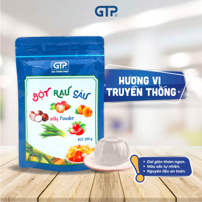 Bột Rau Câu (Jelly) Original vị truyền thống (200g/gói). Bột rau câu giòn dẻo.