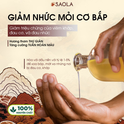 Tinh dầu Gừng Huế 10ml (Ginger oil)