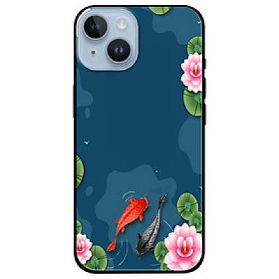 Ốp lưng dành cho Iphone 14 - Iphone 14 Plus - Iphone 14 Pro - Iphone 14 Pro Max - Cá Koi Đỏ Sen Hồng