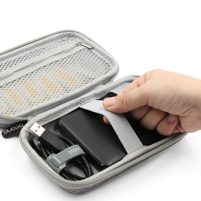 Túi đựng ổ cứng di động, cáp sạc điện thoại, tai nghe, usb Baona - DRU Hàng chính hãng