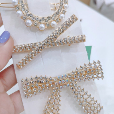 Sét 5 Kẹp Tóc Đính Đá