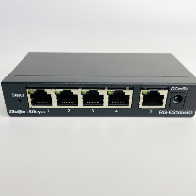 Switch Ruijie Reyee RG-ES105GD 5-Port, Hàng Chính Hãng.