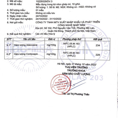 COMBO 2 Hộp Đông trùng hạ thảo KOCHI cao cấp [Hộp 20g]