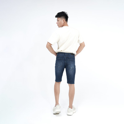 Quần Short Jeans Nam Cao Cấp HUNTER X-RAYS Form Slimfit Thun Màu Xanh Đẹp S67
