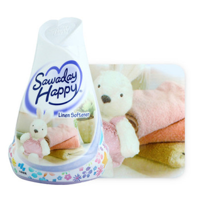 Sáp thơm phòng, nhà vệ sinh tủ quần áo Kobayashi Sawaday Happy Nhật Bản 120g