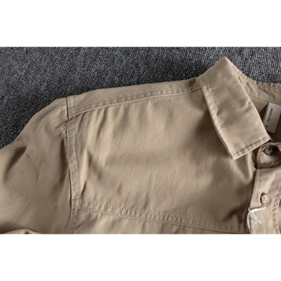 Áo sơ mi phong cách Retro_chiến thuật_dã ngoại