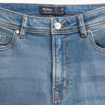 Quần jeans nam Form Slim - RT 10F24DPA060 | ROUTINE CÀ MAU