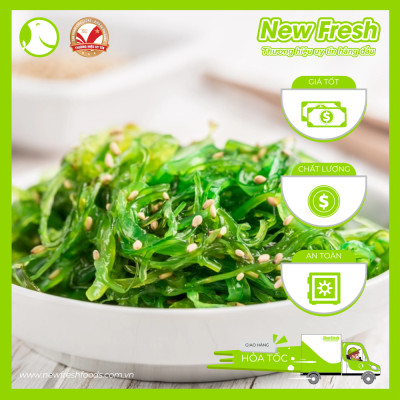 Rong Biển Tươi Trộn Mè Chuka Wakame Nhật Bản - Túi 1Kg