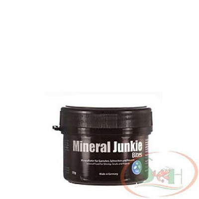 Thức ăn tép GlasGarten Mineral Junkie Bites bổ sung khoáng lột vỏ tôm tép ốc cảnh