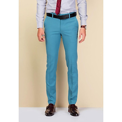 Quần Tây Nam Titishop AVN192 Xanh