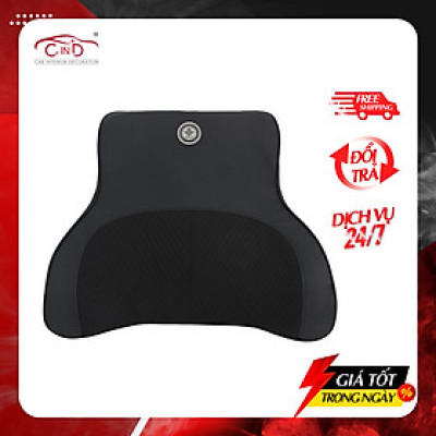 Tựa Lưng Massage CIND TK008B Màu Đen