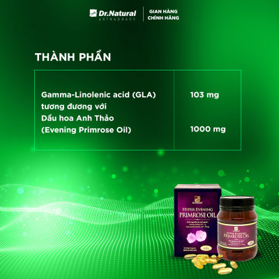 Bộ sản phẩm: Viên Dầu Cá Hồi OMEGA 3 SALMON OIL, Viên bổ sung nội tiết nữ HYPER EVENING PRIMROSE OIL