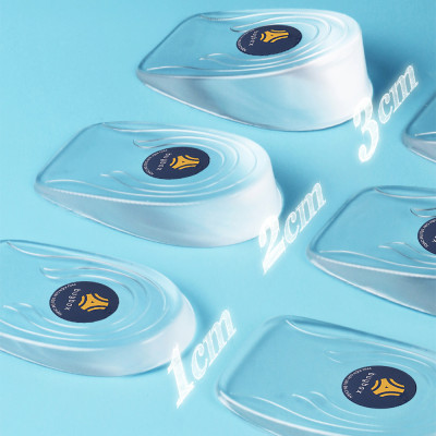 Lót độn đế silicon nguyên khối trong suốt tăng 1cm, 2cm, 3cm chiều cao - buybox - BBPK47