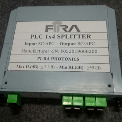 Bộ chia quang PLC 1*4 BOX SC/APC- Hàng chính Hãng