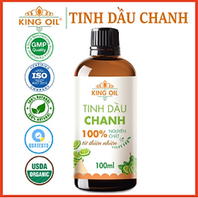 Tinh dầu Trái Chanh tươi nguyên chất từ thiên nhiên, xông phòng, khử mùi, thơm phòng, đuổi muỗi, thư giản - KingOil