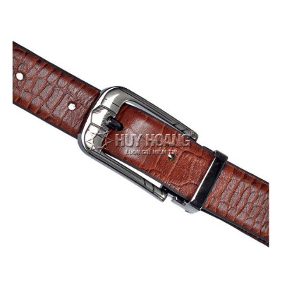 HP5120-21-22 - Dây thắt lưng nữ Huy Hoàng vân cá sấu 2,5P màu da, đen, nâu