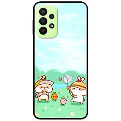 Ốp lưng dành cho Samsung A13 mẫu Bánh Bao Bắt Bướm