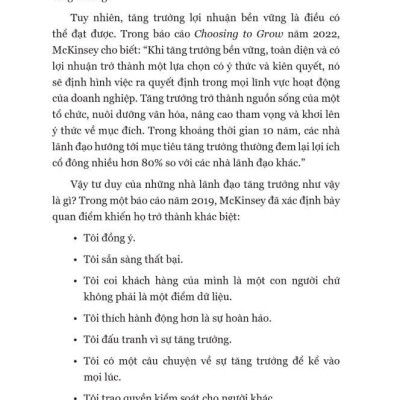 Làm Lãnh Đạo - Ba Động Lực Tạo Ra Hiệu Quả Vượt Trội