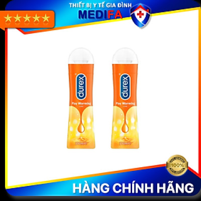 Bộ 2 Chai Gel Bôi Trơn Durex Play Warming 100ml