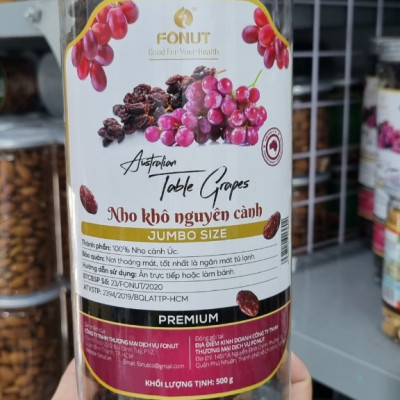 Nho Khô Nguyên Cành Úc 