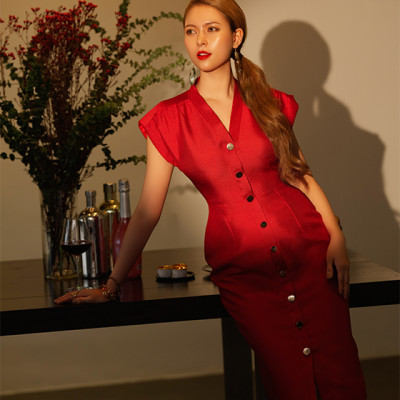 Đầm Ôm Eternal DRE084 Thời trang thiết kế Hity