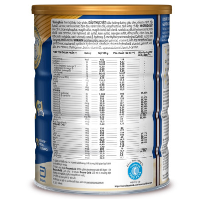 Sữa Bột Abbott Ensure Gold Vani 800g