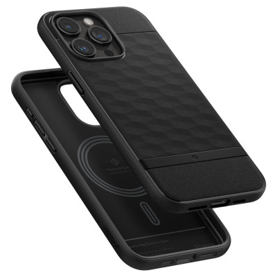 Ốp Lưng Spigen Hỗ Trợ Sạc Từ Tính MagFit Dành Cho iPhone 15 Pro Max, SPIGEN CASEOLOGY PARALLAX MAGFIT - HÀNG CHÍNH HÃNG