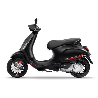 Xe Tay Ga Vespa Sprint S 125 Màu Đen Sần Black Opaco