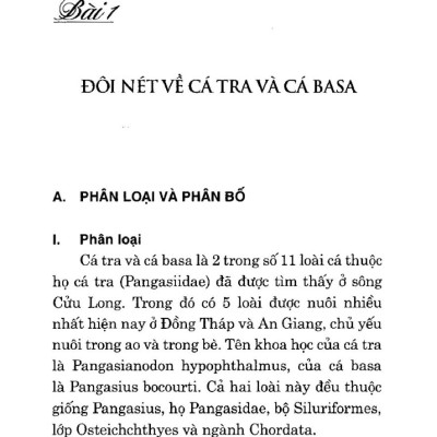 Kỹ Thuật Nuôi Cá Tra Và Cá Basa Trong Ao  - VL