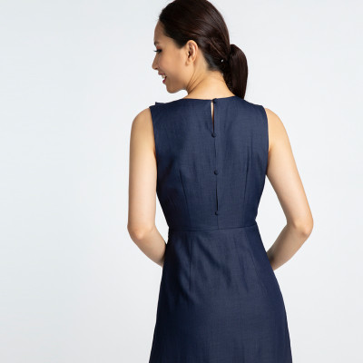 Đầm Maxi Đầm Dáng Dài Thời trang thiết kế Hity DRE090 (Xanh Thủy Thủ)