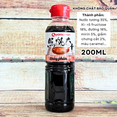 Nước Sốt Teriyaki Yamamori 200ML - Không chất bảo quản