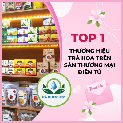Trà Sâm Dứa Hoa Nhài Hộp 30 Túi Lọc Của Siêu Thị Thiên Nhiên