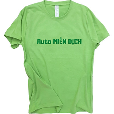 Áo thun nam nữ 80% Cotton Green09