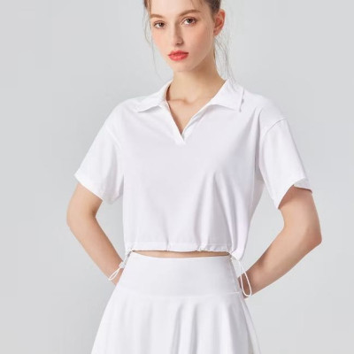 Áo pull thể thao siêu nhẹ, nhanh khô ngắn tay cho nữ