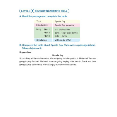 Sách - Chinh phục toàn diện kỹ năng viết tiếng Anh - Lớp 5 - Tập 1