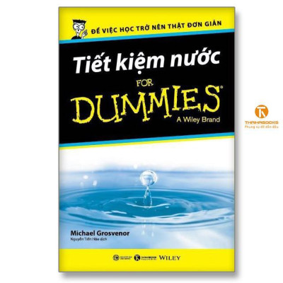 Sách - Tiết Kiệm Nước For Dummies - Thái Hà Books