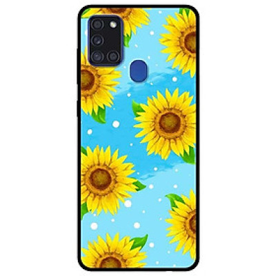 Ốp lưng dành cho Samsung Galaxy A21s mẫu Họa Tiết Hoa Vàng 2