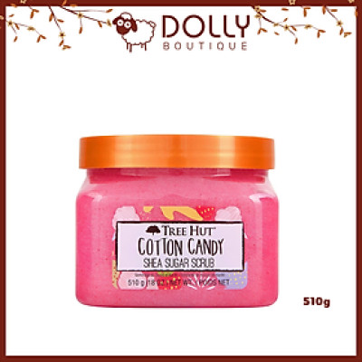 Tẩy Tế Bào Chết Body Tree Hut Shea Sugar Cotton Candy 510g