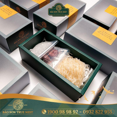 TỔ YẾN TINH CHẾ SỢI - HỘP 10GR - BẢO SƠN TRUE NEST