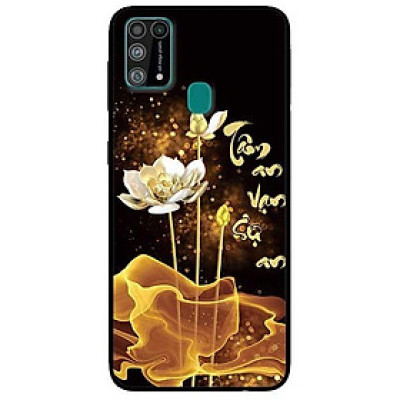 Ốp lưng dành cho Samsung Galaxy M31 mẫu Sen Vàng Tâm An