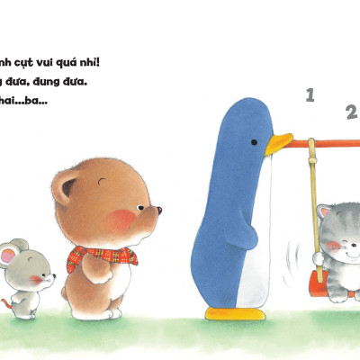 Sách - Tủ Sách Ehon Cho Bé - Xếp Hàng Chờ Đến Lượt - Bìa Cứng