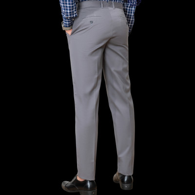 Quần kaki nam ALIGRO chất liệu kaki mềm mịn cao cấp dáng slimfit màu xám ALGK069