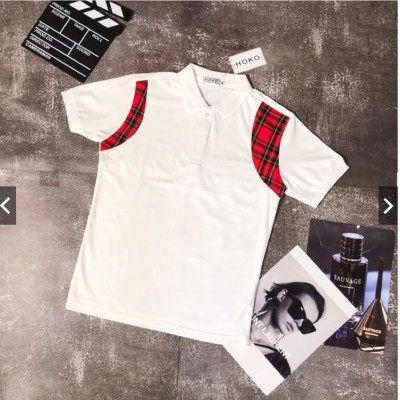 [Xả Kho] Áo Polo Kẻ Sọc Đỏ Nam Nữ