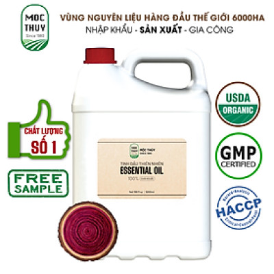 [HCM] Tinh Dầu Gỗ Hồng Nguyên Chất Hữu Cơ MỘC THỦY Khử Mùi Thơm Phòng Thư Giãn 100ml, 500ml - Đạt chuẩn chất lượng kiểm định