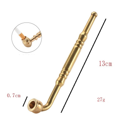 Tẩu thuốc hợp kim đồng cao cấp sang trọng 