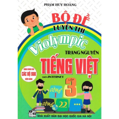 Sách - Bộ đề luyện thi Violympic Trạng nguyên Tiếng Việt 1, 2, 3, 4  trên Internet