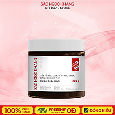 Tẩy tế bào chết cho cơ thể 200g Sắc Ngọc Khang