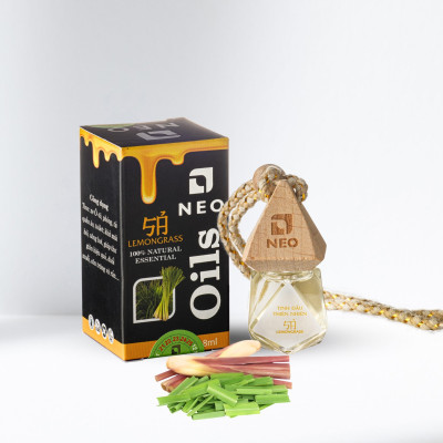 Tinh dầu Sả Java nguyên chất -  tinh dầu treo xe, tinh dầu treo phòng- 8ml