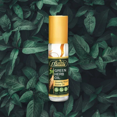 Dầu lăn nhân sâm Green Herb Oil Thái Lan