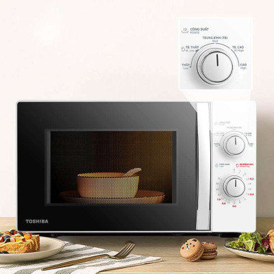 Lò vi sóng Toshiba MWP-MM20P(WH) 20L - Hàng chính hãng